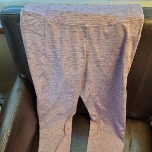 C9 Sz Medium Red & Wht Leggings w Pocket